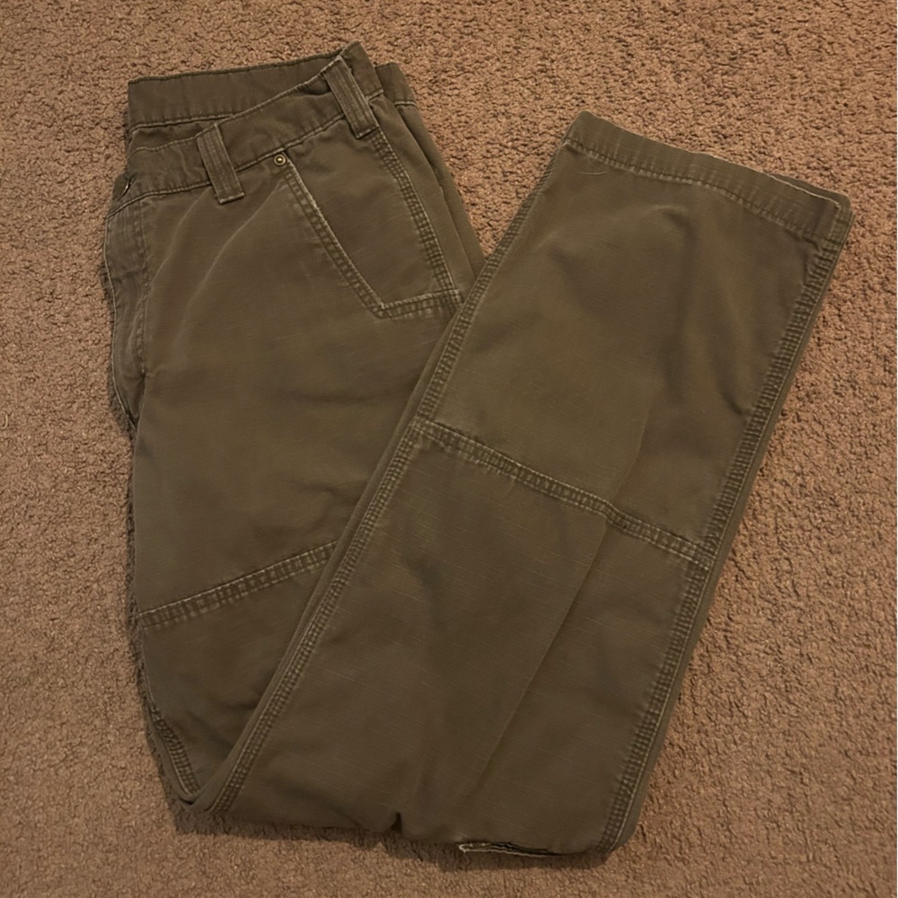 Carhartt Men's Dark Olive Cargo Pants